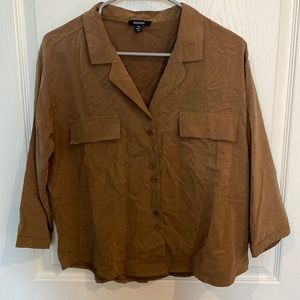 Episode Boxy faux suede top